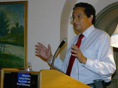 Sergio Aguayo en Monclova